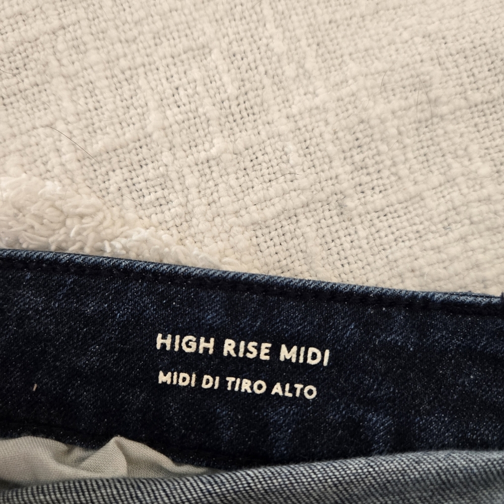 High Rise Denim Shorts - Picture 4 of 4